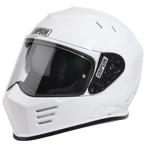 Simpson Ghost Bandit Helmet - White - Extra Large - GBDXL1