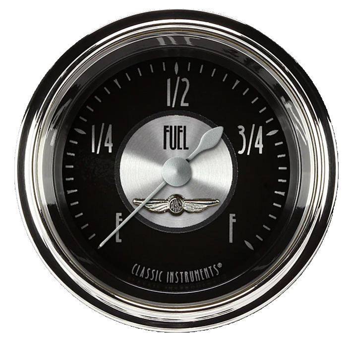 Classic Instruments All American Tradition 2-1/8" Fuel Level Gauge - AT109SHC