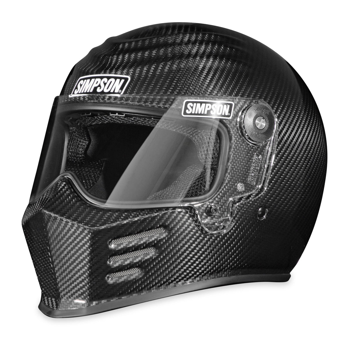 Simpson Outlaw Bandit 3.0 Helmet - Carbon Fiber - Large - OB3CLG