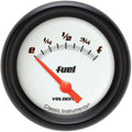 Classic Instruments Velocity White 2-5/8" Fuel Level Gauge (0-30 Ohm) - VS214WBPF