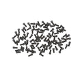 Mr. Gasket Header Bolts - 3/8-16 x 3/4 Inch Hex Head - Black Oxide - 100 Pieces - 915A