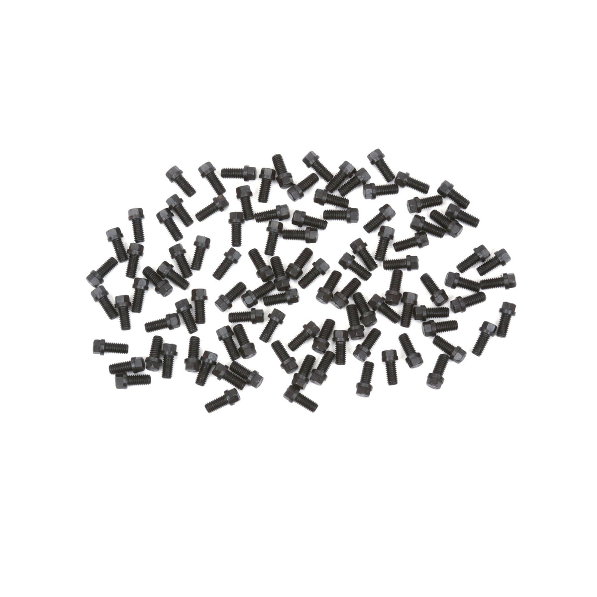 Mr. Gasket Header Bolts - 3/8-16 x 3/4 Inch Hex Head - Black Oxide - 100 Pieces - 915A