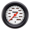 Classic Instruments Velocity White 2-1/8" Stock Eliminator Temp Gauge - VS129WBPF