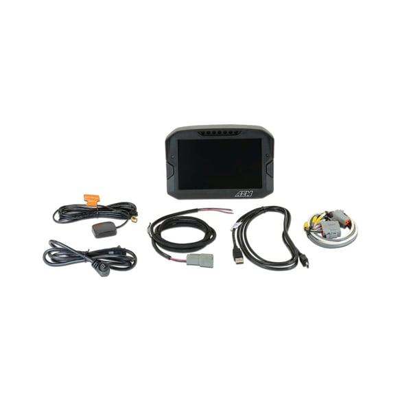 AEM CD-7LG Carbon Logging Display with Internal GPS - 30-5703