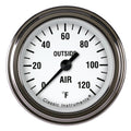 Classic Instruments White Hot 2-1/8" External Air Tempature Gauge - WH199SLF
