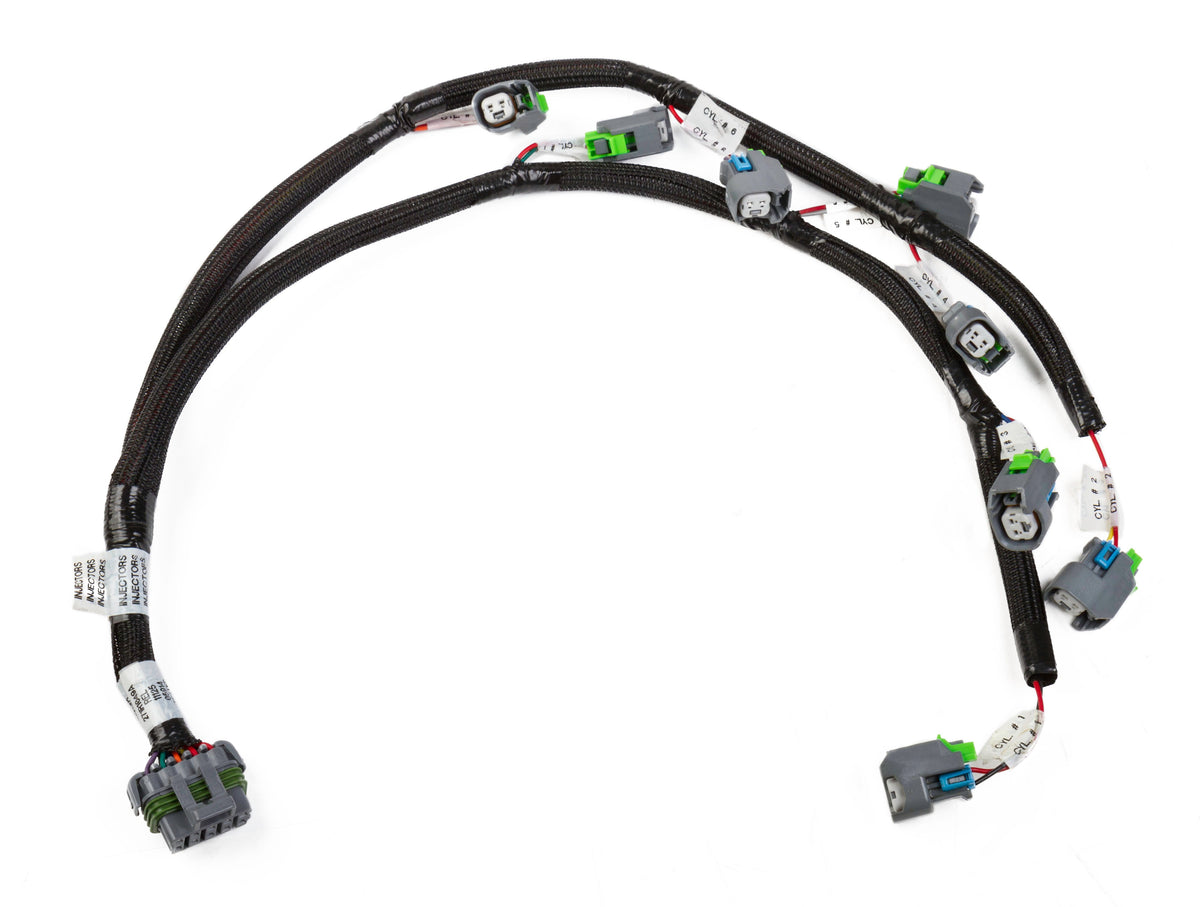 Holley EFI Gen III HEMI V8 Injector Harness - Stock/USCAR style injectors - 558-210
