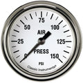 Classic Instruments White Hot 2-5/8" Air Pressure Gauge - WH318SLF