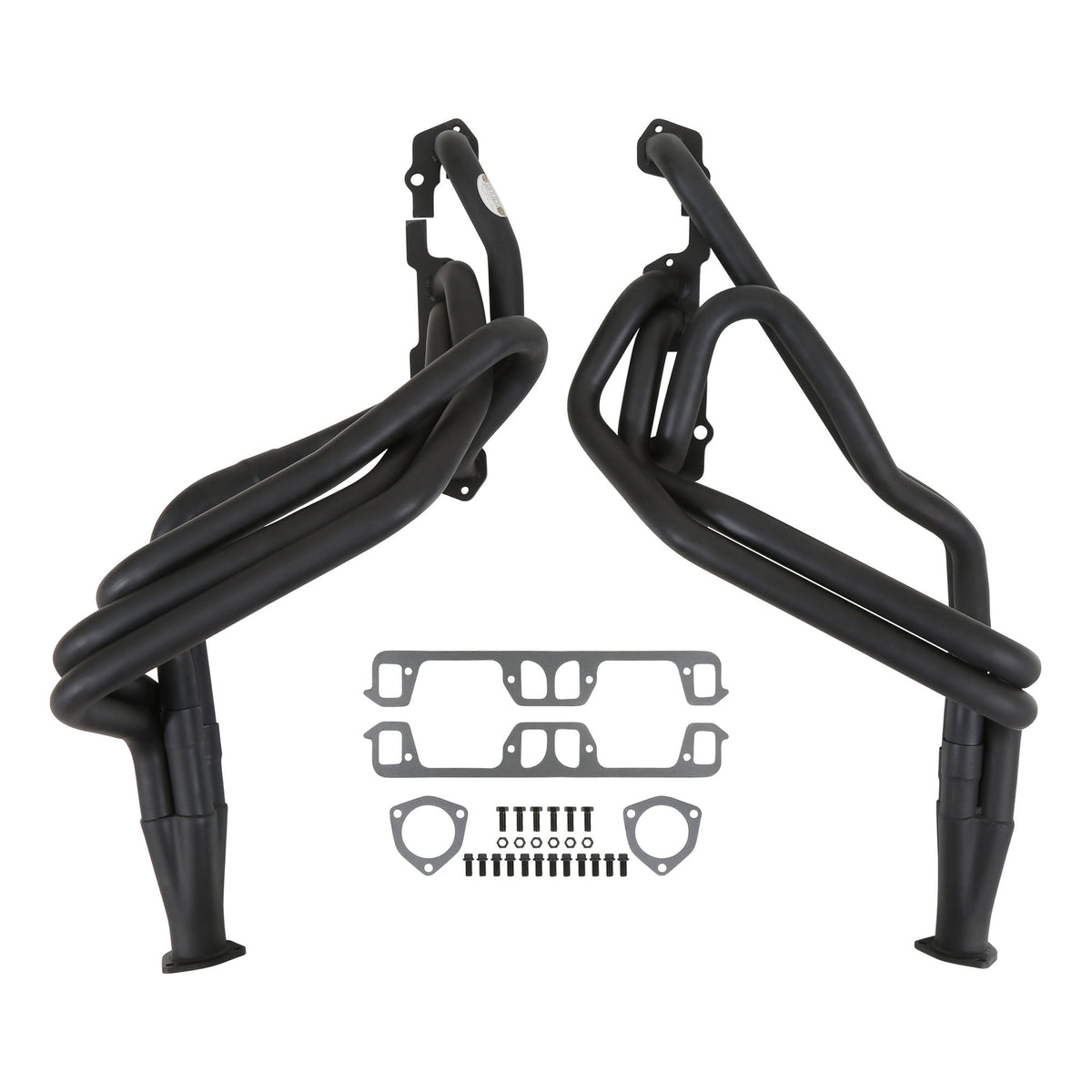Hooker Super Competition Long Tube Fenderwell Exit Headers - Painted - 5208HKR
