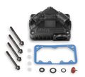Holley Hard Core Gray Aluminum Center Hung "V" Bowl Kit - Primary - 134-71HB