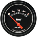 Classic Instruments Velocity Black 2-5/8" Fuel Level Gauge (240-33 Ohm) - VS209BBLF