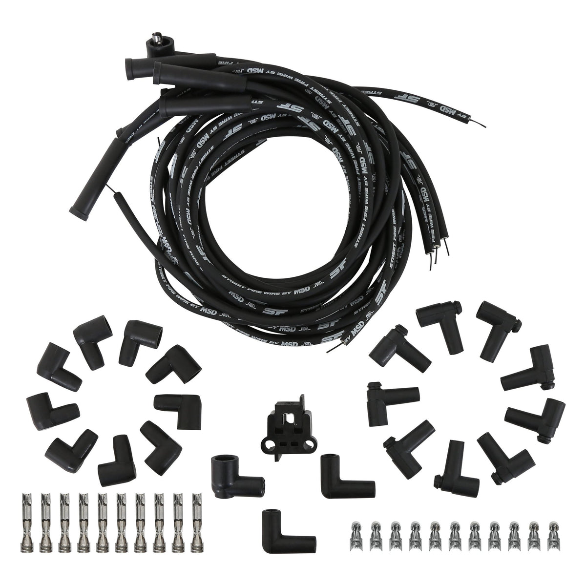 MSD Street-Fire Wire Set V8 Multi-Angle, Sock/HEI Universal - 5551