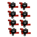 MSD Ignition Coil - GM LS Blaster Series - L-Series Truck Engine - Red - 8-Pack - 82638