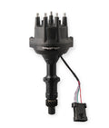 Holley EFI Dual Sync Pontiac Distributor, Black - 565-207BK
