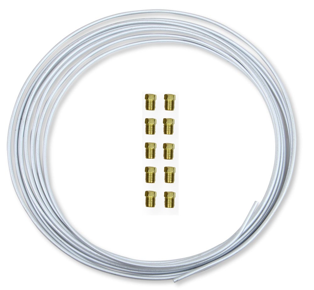 Earl’s Steel Zinc Hardline Tubing Kit w/ Tube Nuts - ZC6516KERL