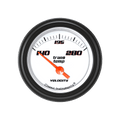 Classic Instruments Velocity White 2-1/8" Transmission Temperature Gauge - VS27WBLF