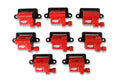 MSD Ignition Coil - GM LS Blaster Series - L-Series Truck Engine - Red - 8-Pack - 82648