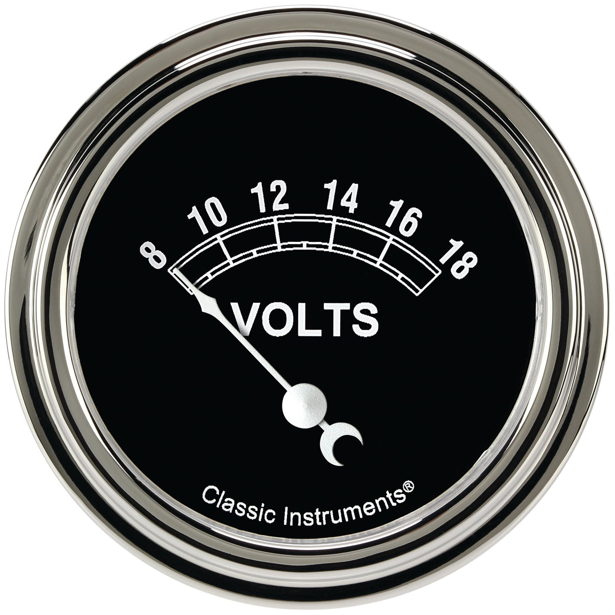Classic Instruments Traditional 2-5/8" Volt Gauge - TR230SLF