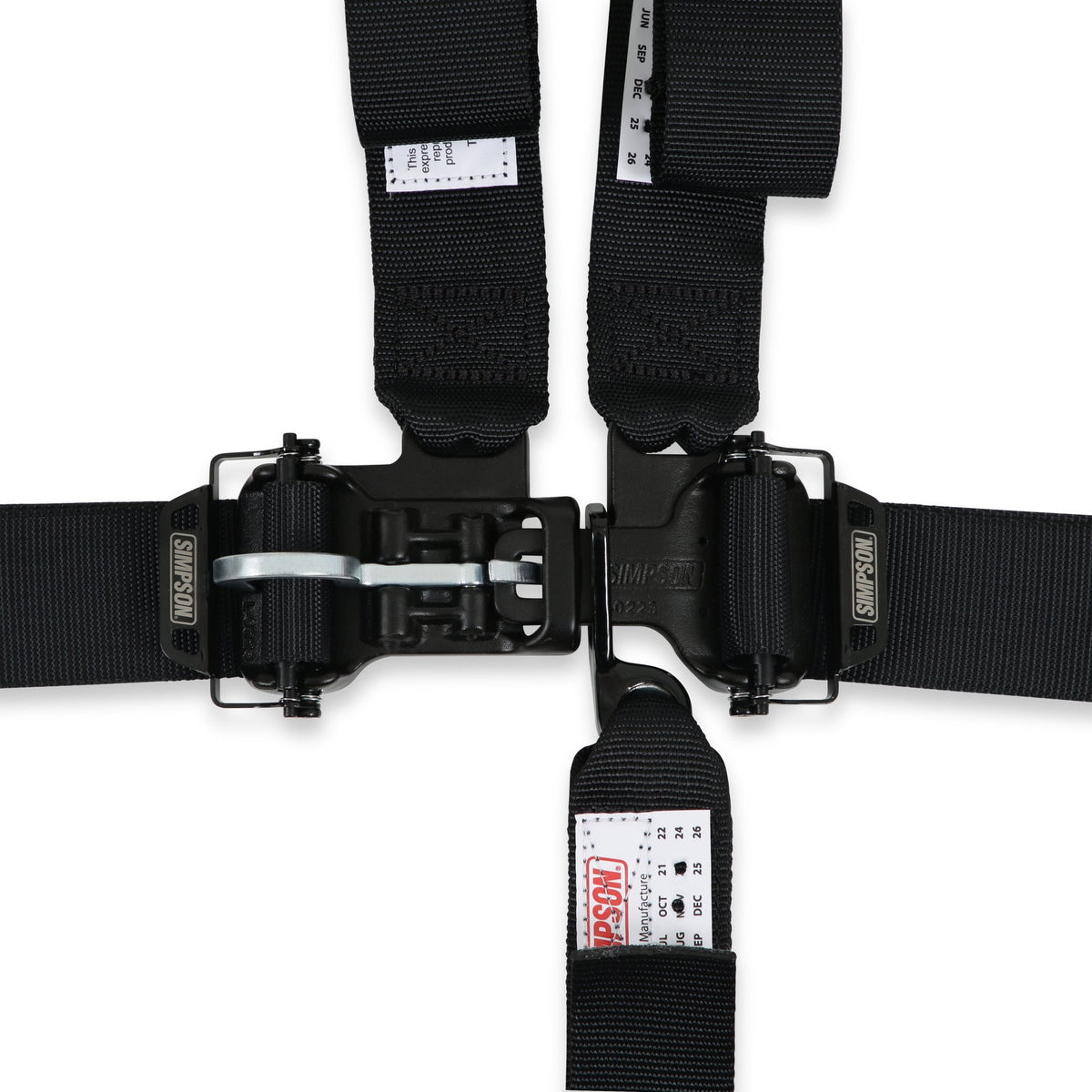 Simpson Latch & Link Off-Road Harness 2" D3 Pull down with pads - D2LD5WCP