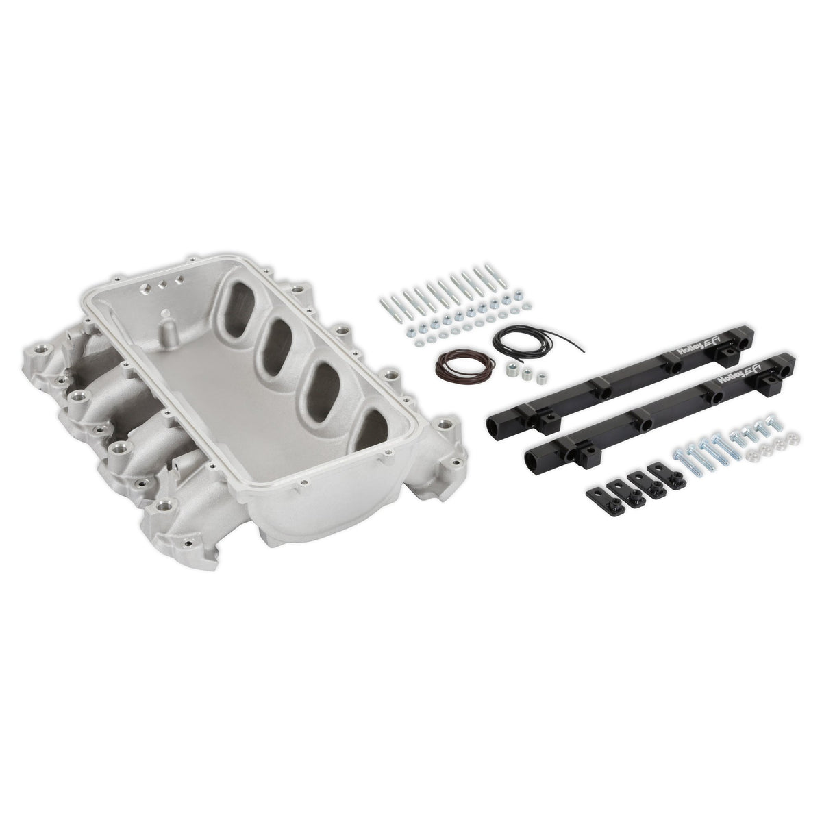 Holley EFI Holley Lo-Ram Manifold Base and Port Injection Fuel Rails - GM Gen V LT - 300-711