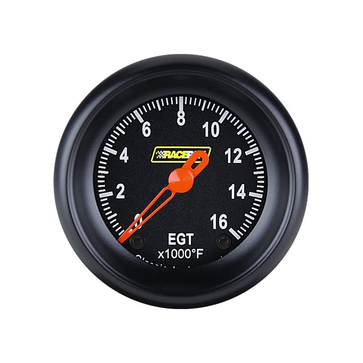 Classic Instruments Racepak 2-1/8" EGT Black - 250-CI-198BB