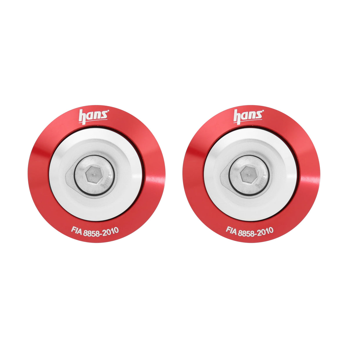 HANS AK113111R HANS Helmet Anchor Attachment - Red - Pair - AK113111R