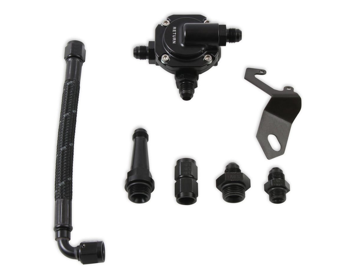 Holley Sniper EFI Stealth 4150 Braided Fuel Crossover Kit - 534-237