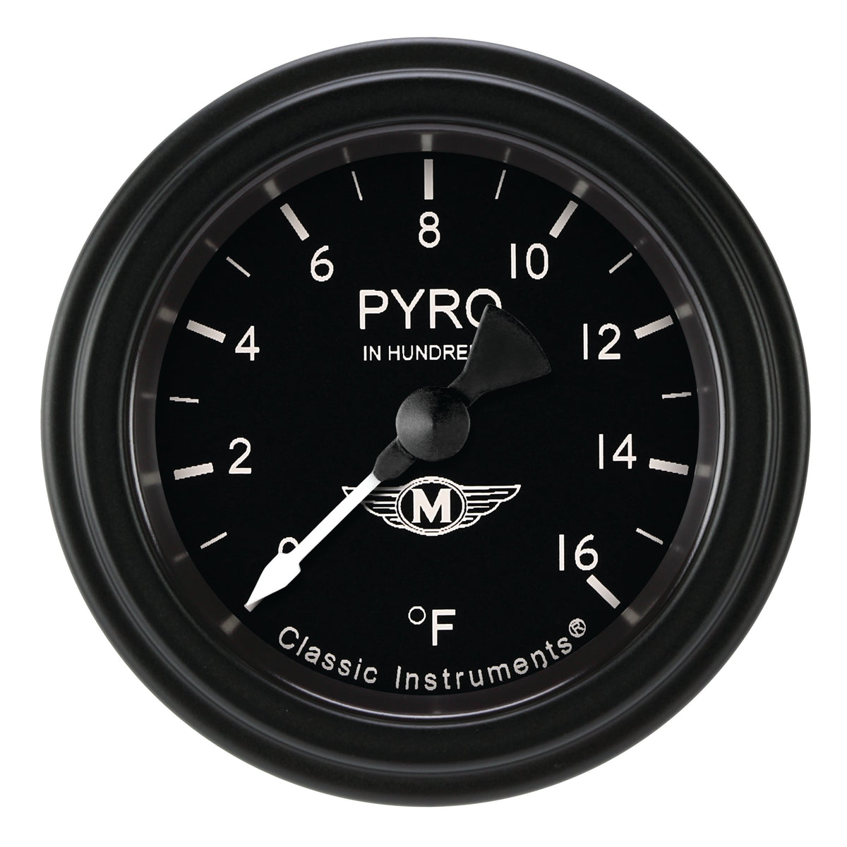 Classic Instruments Moal Bomber 2-1/8" Exhaust Gas Tempature Gauge - MA198BLF