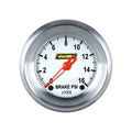 Classic Instruments Racepak 2-1/8" White Brake Pressure Gauge - 250-CI-167WA
