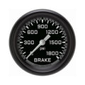 Classic Instruments Autocross Gray 2-5/8" Brake Pressure Gauge - AX367GBPF