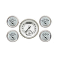 Classic Instruments Classic White 3" Ultimate With 2-1/8" Fuel/Temp/Volt/Oil GM - CW35SLC
