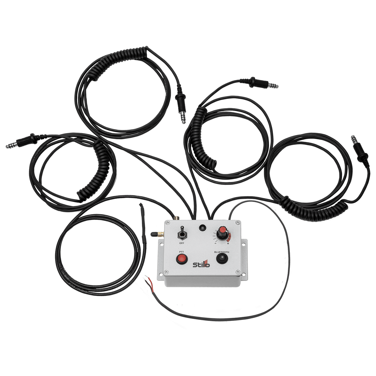 Stilo Waterproof Offshore Intercom Unit for 4 with Bluetooth - DB0203