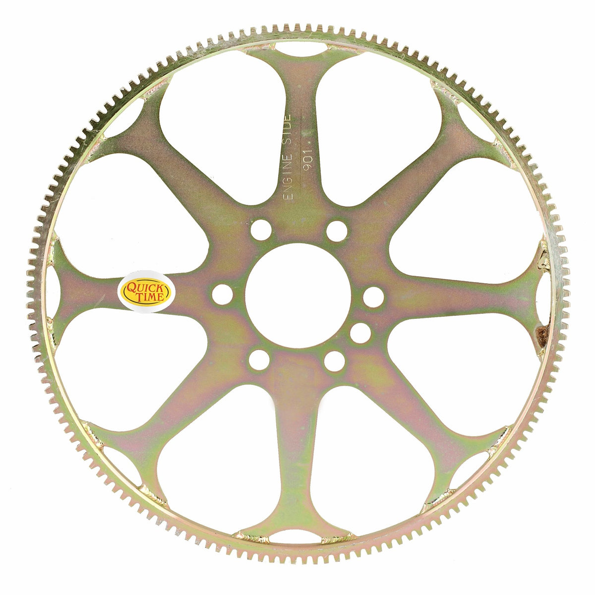 Quick Time Lightweight Flexplate - Small Block Chevy, 153 Tooth, 8 Spoke, 2.8 lbs - RM-901