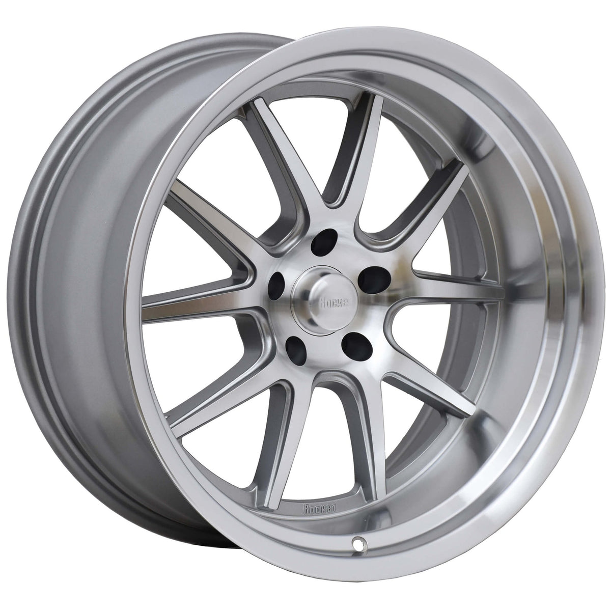 Rocket Racing Wheels TTR19 Attack - Titanium/Machined - TTR19-216145