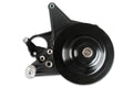 Holley BRACKET KIT, P/S LT5-W LONG SPACER NATURAL-BLACK FINISH - 97-334BK