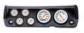 Classic Instruments 1970-76 Duster Velocity White Full Sweep Six Gauge Set Mopar - CDDU70VSW101CF