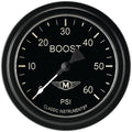 Classic Instruments Moal Bomber 2-5/8" Boost Gauge (60 PSI) - MA343BLF