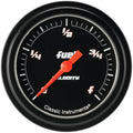 Classic Instruments Velocity Black 2-5/8" Fuel Level Gauge - VS309BBLF