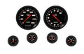 Classic Instruments Velocity Black Six Gauge Set - VS151BBLF