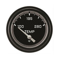 Classic Instruments AutoCross Gray 2-5/8" Short Sweep Water Temp Gauge - AX226GBLF-02
