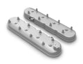 Holley Tall LS Valve Covers - Natural Cast - 241-110