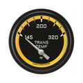 Classic Instruments Autocross Yellow 2-5/8" Transmission Temperature Gauge - AX227YBLF
