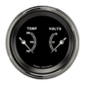 Classic Instruments Traditional 3-3/8" Temperature & Volt Dual Gauge - TR74SLF