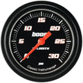 Classic Instruments Velocity Black 2-5/8" Boost Gauge (30 PSI) - VS342BBLF