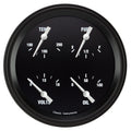 Classic Instruments Hot Rod 5" Quad Gauge (240-33 Ohm) - HR75BLF