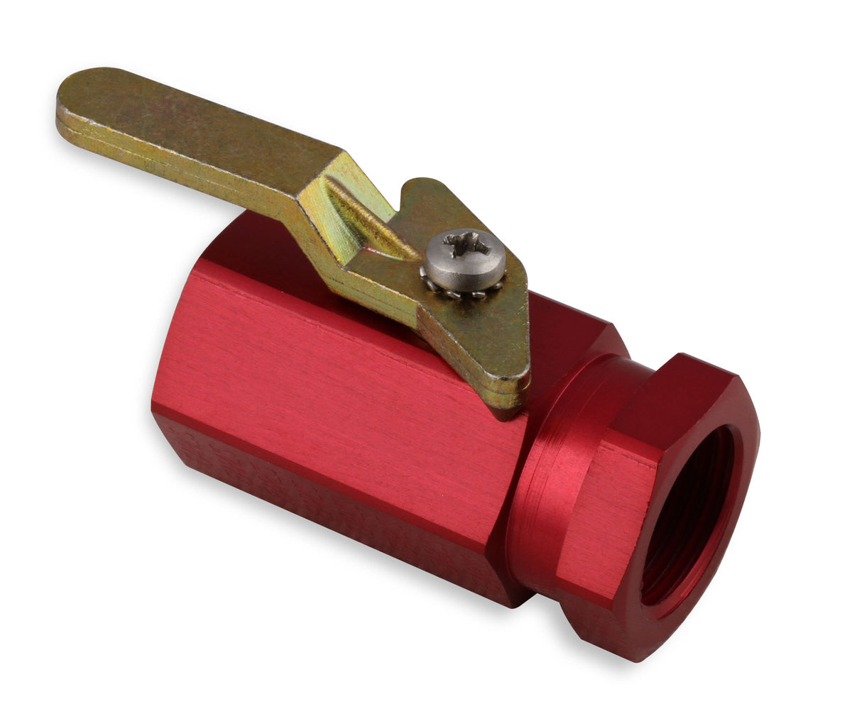 Earl’s Aluminum Shut-Off Valve - Red - 230500ERL