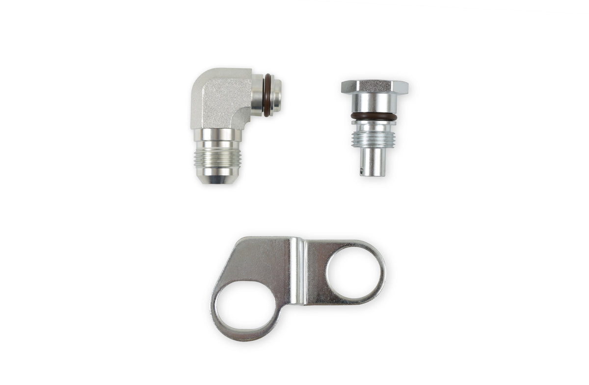 Earl’s Remote Reservoir Adapter Kit for Saginaw Type II Power Steering Pumps - PS0002ERL