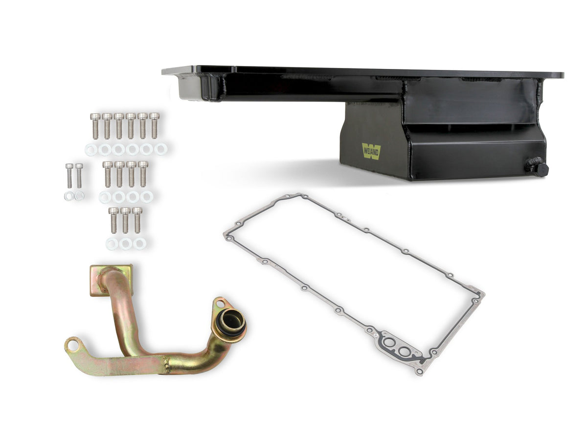 Weiand Oil Pan Kit - Fabricated - 5042WND
