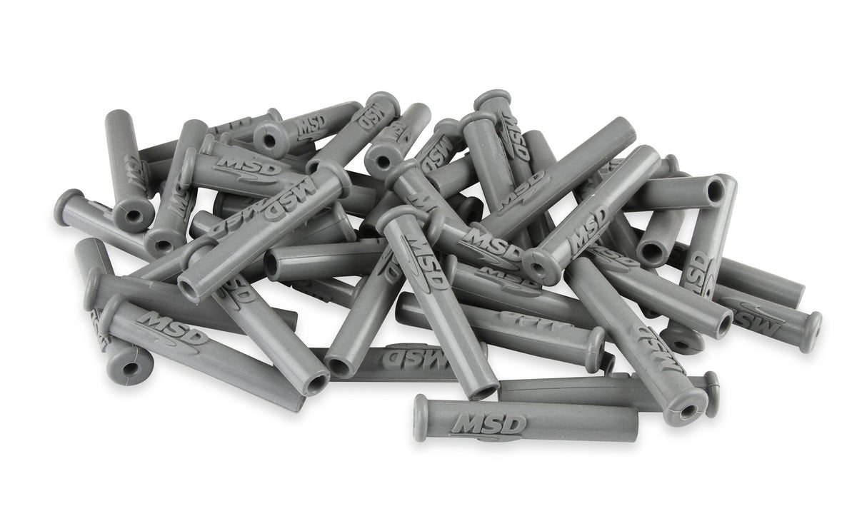 MSD Boots, Straight, Logo Gray Silicone, 50EA - 34564