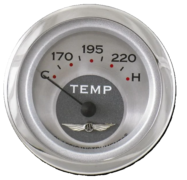Classic Instruments All American 2-1/8" Water Temperature Gauge - AW26SLC