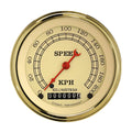 Classic Instruments Vintage Series 3" Speedometer Gauge (200 KPH) - VT59GLF